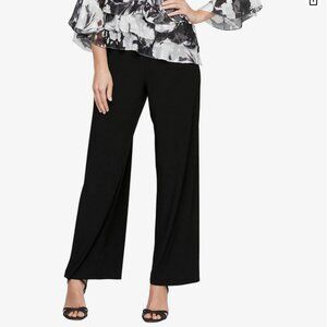 Alex Evenings flowy black pants XLP